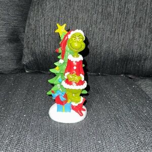 Grinch Christmas Figurine - Green and Red